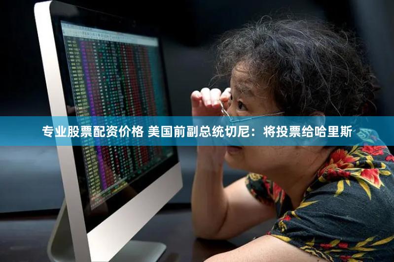 专业股票配资价格 美国前副总统切尼：将投票给哈里斯