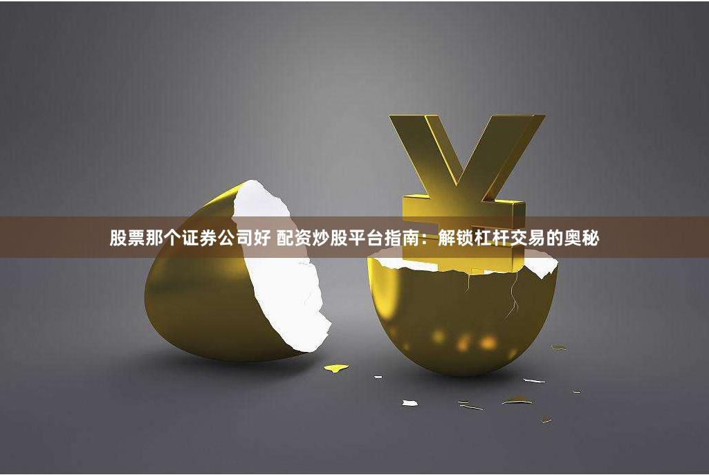 股票那个证券公司好 配资炒股平台指南：解锁杠杆交易的奥秘