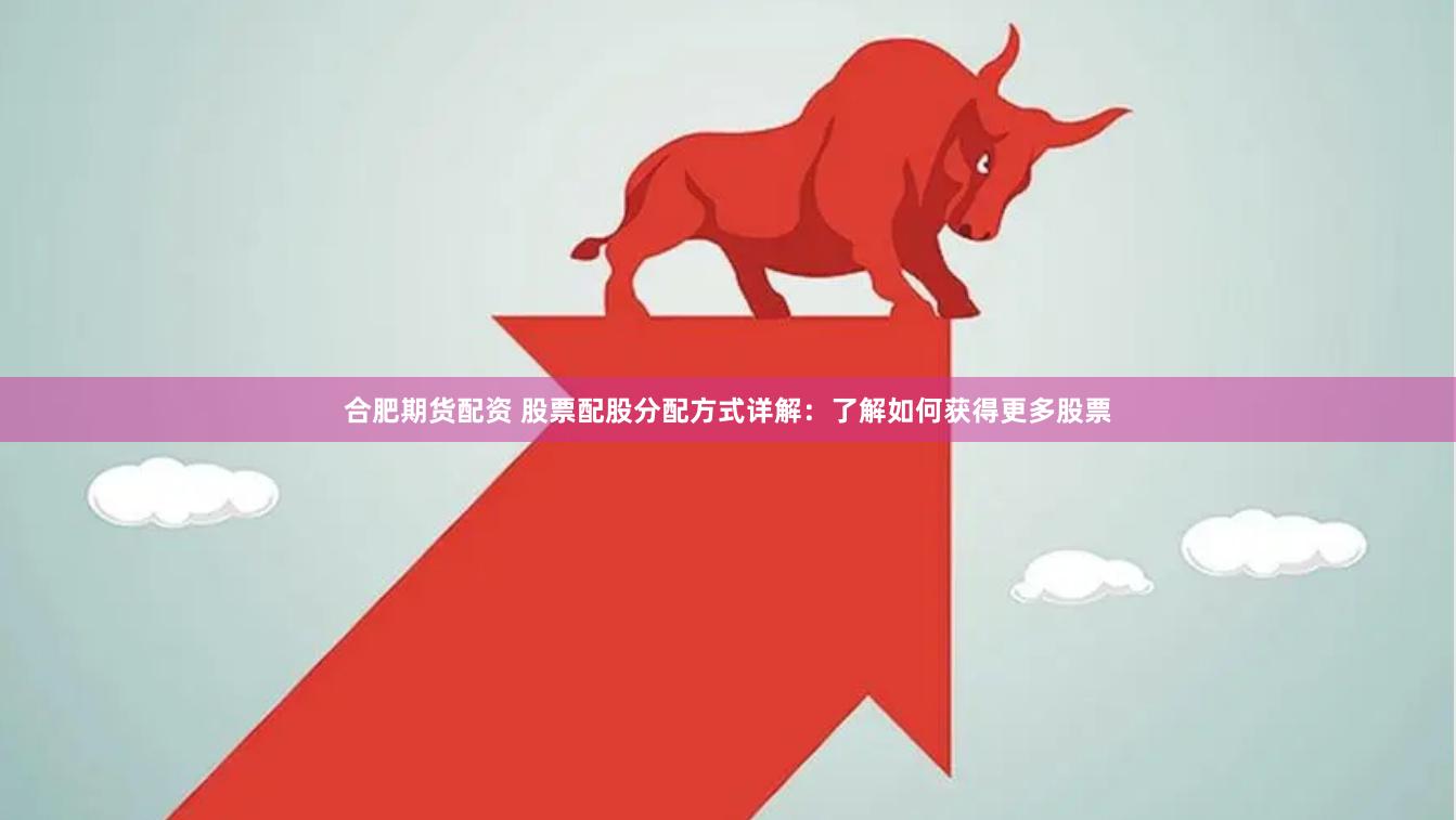 合肥期货配资 股票配股分配方式详解：了解如何获得更多股票